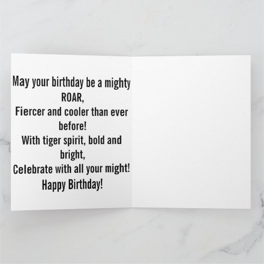 Urban Alpha Tiger Kaart (Binnen)