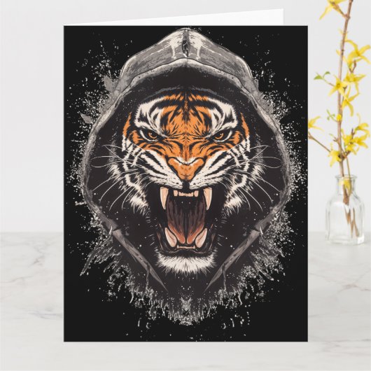 Urban Alpha Tiger Kaart (Gele Bloem)