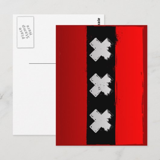 Urban Amsterdam Briefkaart (Voorkant / Achterkant)