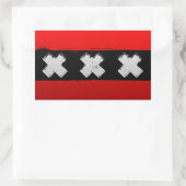 Urban Amsterdam Rechthoekige Sticker (Tas)