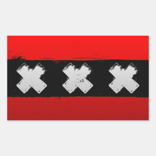 Urban Amsterdam Rechthoekige Sticker