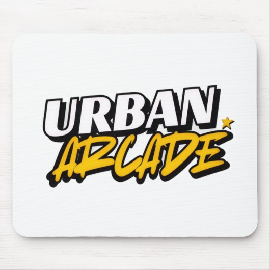 Urban Arcade Retro Gaming Muismat (Voorkant)