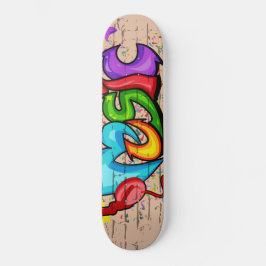 Urban art. 10. persoonlijk skateboard