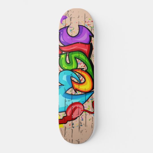 Urban art. 10. persoonlijk skateboard (Voorkant)