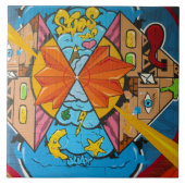 Urban art. 17. tegeltje (Voorkant)