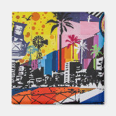 Urban art. 18. magneet (Voorkant)