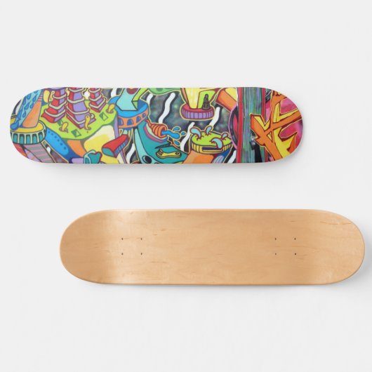 Urban Art. 1. Persoonlijk Skateboard (Horizontaal)
