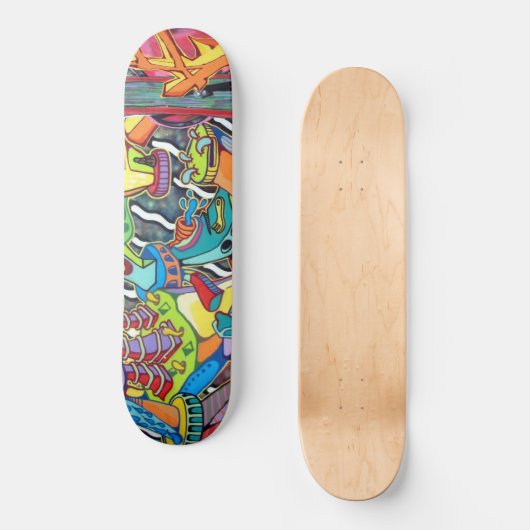 Urban Art. 1. Persoonlijk Skateboard (Voorkant)