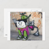 Urban Art Briefkaart (Voorkant / Achterkant)