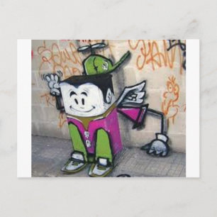 Urban Art Briefkaart