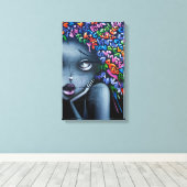 Urban Art Canvas Afdruk (Insitu (Houten vloer))