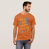Urban Art de stad slaapt nooit T-shirt (Voorkant volledig)