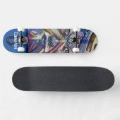 Urban Art Face Persoonlijk Skateboard (Horizontaal)