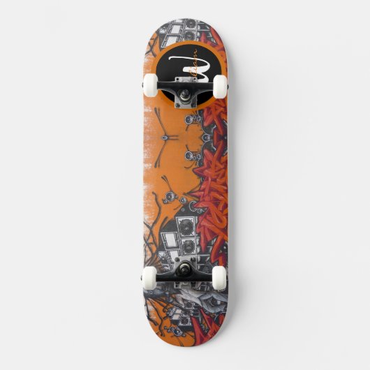 Urban Art Persoonlijk Skateboard (Voorkant)
