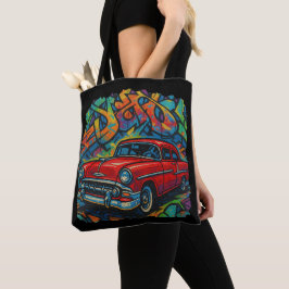 Urban Art Shopping Carry-All Tote Bag