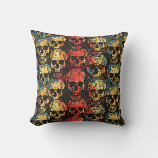 Urban Art Skull Pillow Design A36 Kussen