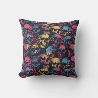 Urban Art Skull Pillow Design, Cojín B49 Kussen