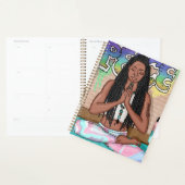 Urban Art | vrouw die medailles verricht Planner (Display)