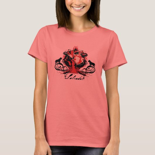 Urban Artistic Labrador Retriever Urban Shirt (Voorkant)