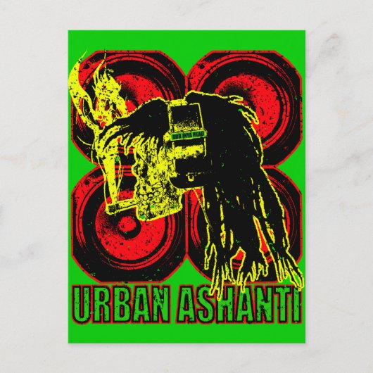 URBAN ASHANTI BRIEFKAART (Voorkant)
