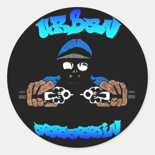 Urban Assassin Sticker (Voorkant)