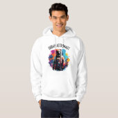 Urban Astronaut kunst Hoodies & Sweatshirts (Voorkant volledig)