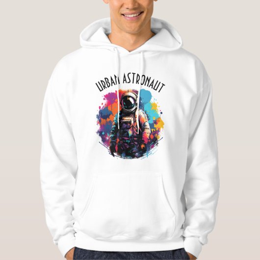 Urban Astronaut kunst Hoodies & Sweatshirts (Voorkant)