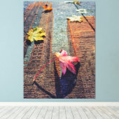 Urban Autumn Abstract Canvas Afdruk (Insitu (Houten vloer))