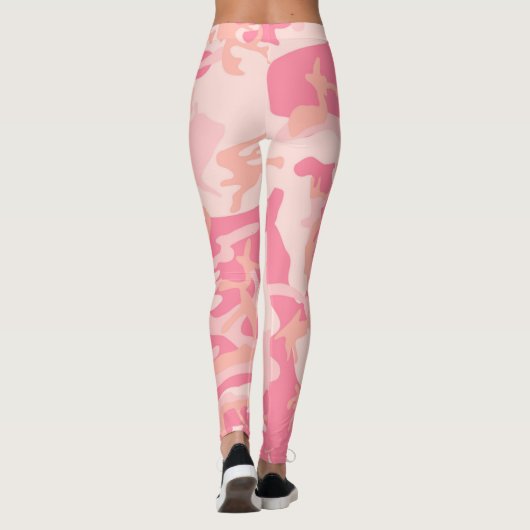 Urban Baby Pink Camo Leggings (Achterkant)