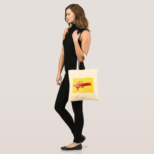 Urban Banner Red Yellow Canvas tas