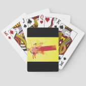 Urban Banner Red Yellow-speelkaarten Pokerkaarten (Achterkant)