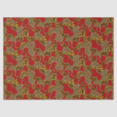 Urban Baroque Gold Chains Animal Print Tissuepapier (Voorkant)