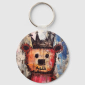 Urban Bear King GRAFFITI Sleutelhanger (Voorkant)