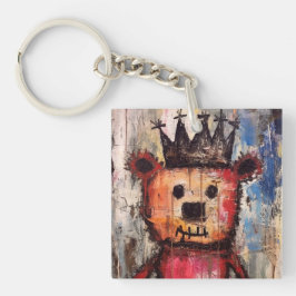 Urban Bear King GRAFFITI Sleutelhanger