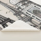 "Urban Beauty" Sherpa Deken (3/4)