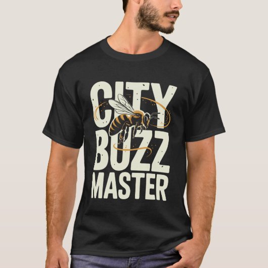 Urban Beekeeper City Beekeeping T-shirt (Voorkant)