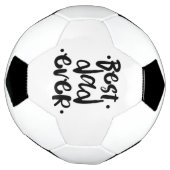 Urban Best Pap Ever No Photo Vaderdag Gift Voetbal (Gedraaid)