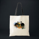 urban bike-art graphic illustration tote bag<br><div class="desc">Een coole digitale illustratie op de graffiti-stijl. U kunt de knop 'Aanpassen' gebruiken om de rode achtergrondkleur te wijzigen</div>