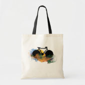urban bike-art graphic illustration tote bag (Voorkant)