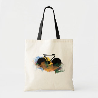 urban bike-art graphic illustration tote bag