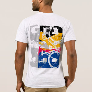 urban bike mode style t-shirt