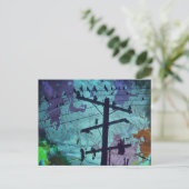 Urban Bird's Life Briefkaart (Staand voorkant)