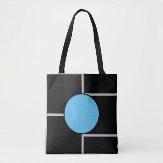 Urban Black and white color Tote Bag (Voorkant)