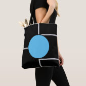 Urban Black and white color Tote Bag (Dichtbij)
