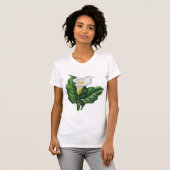 Urban Bloom Graffiti Sunflower - Streetwear T-shirt (Voorkant volledig)