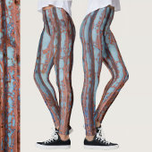 Urban Blue en Red Leggings