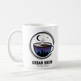 Urban Brew City Skyline Coffee Koffiemok