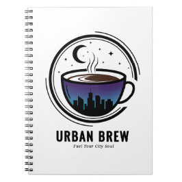 Urban Brew City Skyline Coffee Notitieboek