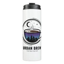 Urban Brew City Skyline Coffee Thermosbeker