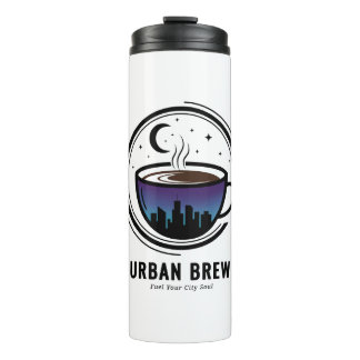 Urban Brew City Skyline Coffee Thermosbeker